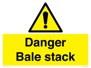 Danger Bale stack